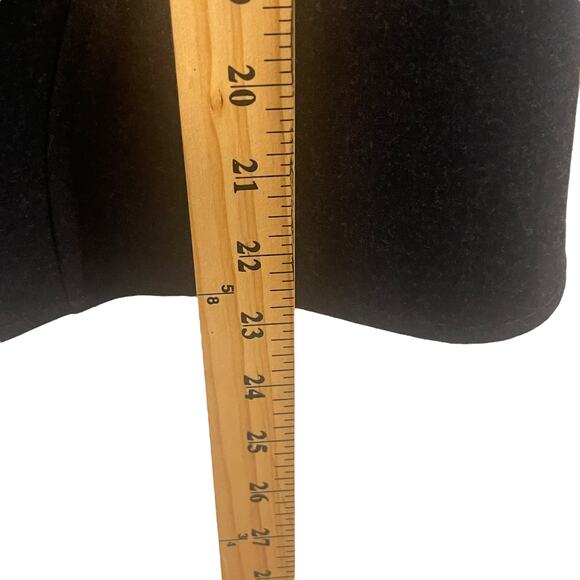 Nanette Lepore Y2k Women's Size 8 Dark Grey Corset Gothic Top - Picture 11 of 11